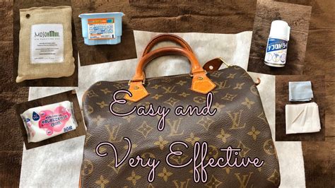 how to clean louis vuitton monogram bag